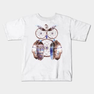 Owl Dreamcatcher Kids T-Shirt